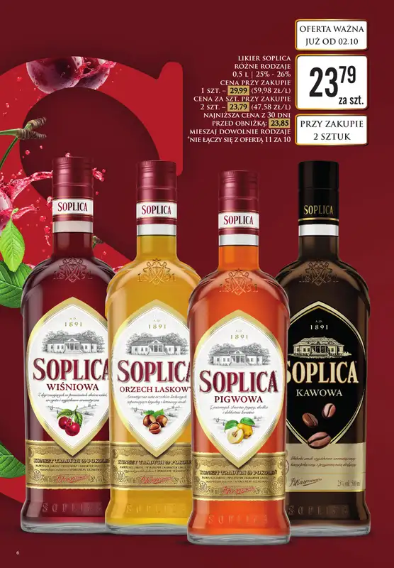 Dino - gazetka promocyjna Katalog alkoholowy od poniedziałku 05.10 do soboty 10.10 - strona 6