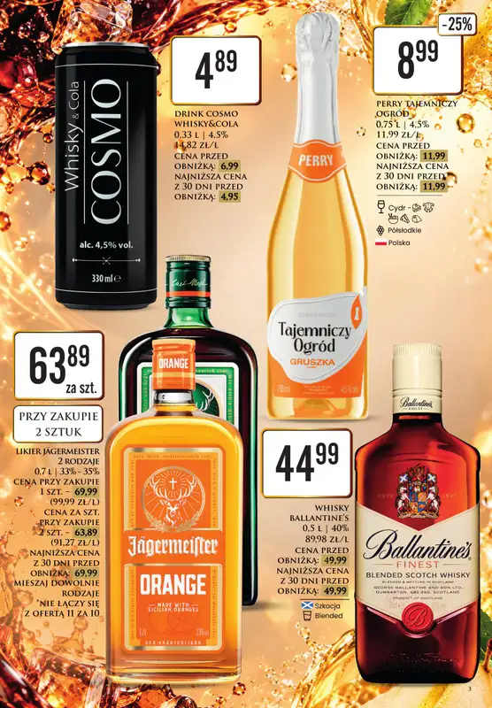 Dino - gazetka promocyjna Oferta alkoholowa   - strona 3