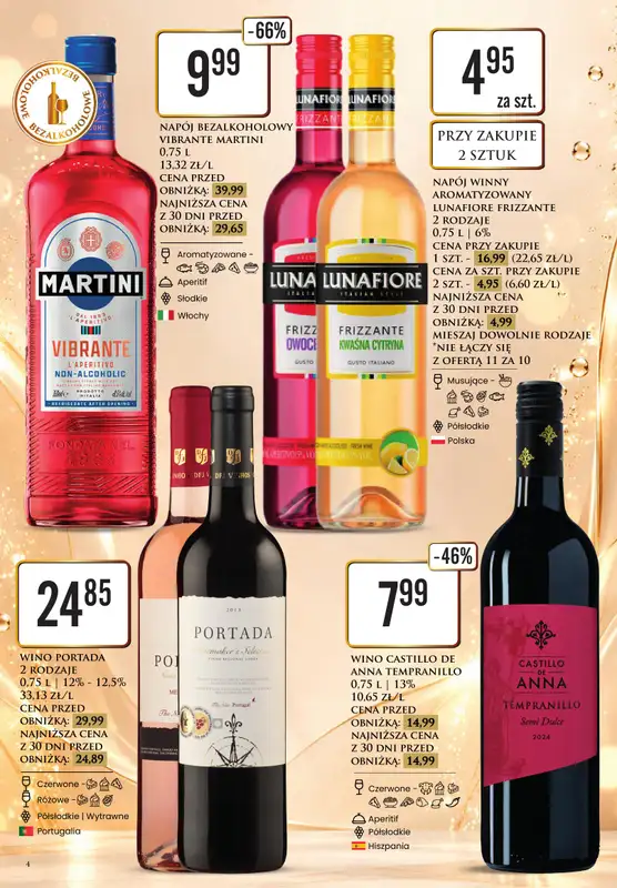 Dino - gazetka promocyjna Oferta alkoholowa od piątku 02.10 do soboty 03.10 - strona 4