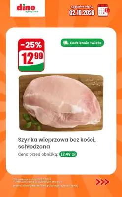 Dino - gazetka promocyjna Specjalna oferta na 02.10.2026 - promocje spoza gazetki od piątku 02.10 do piątku 02.10 - strona 8