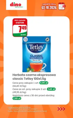 Dino - gazetka promocyjna Specjalna oferta na 02.10.2026 - promocje spoza gazetki od piątku 02.10 do piątku 02.10 - strona 9