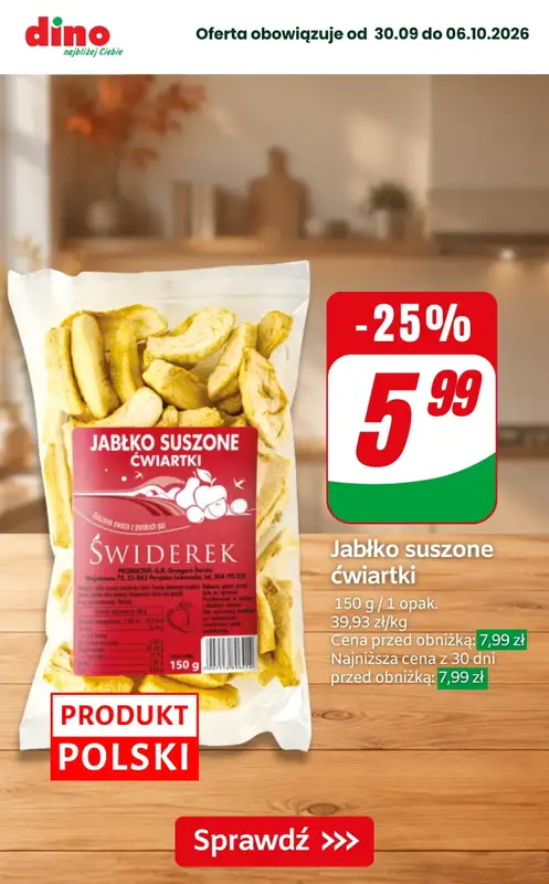Dino - gazetka promocyjna Nawet do -52% TANIEJ od piątku 02.10 do wtorku 06.10 - strona 8
