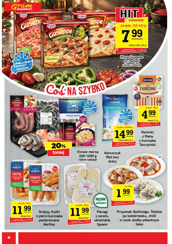 Gram Market - gazetka promocyjna Gazetka od środy 07.10 do wtorku 13.10 - strona 4