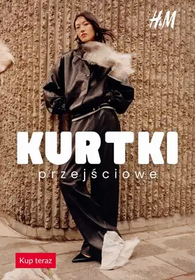 H&M - gazetka promocyjna Kurtki przejściowe - damskie od piątku 02.10 