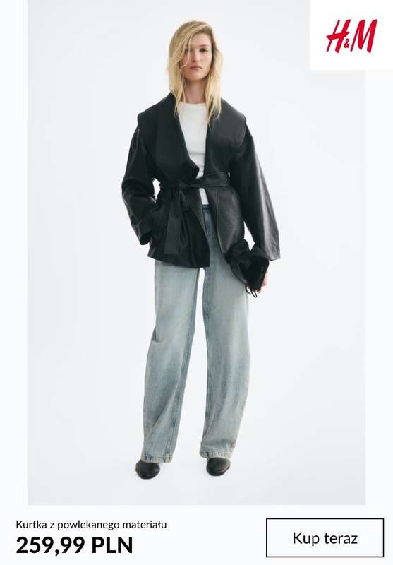 H&M - gazetka promocyjna Kurtki przejściowe - damskie od piątku 02.10  - strona 4