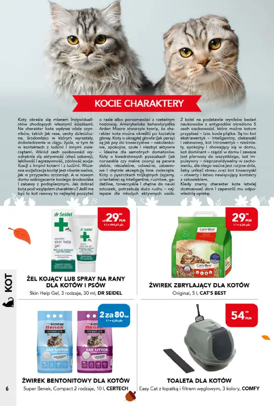 Aquael zoo - gazetka promocyjna Gazetka od piątku 02.10 do soboty 31.10 - strona 6