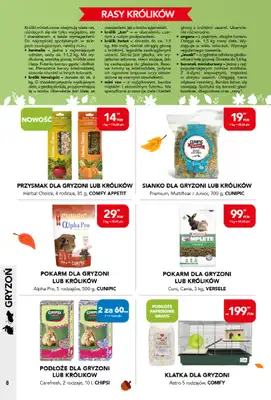 Aquael zoo - gazetka promocyjna Gazetka od piątku 02.10 do soboty 31.10 - strona 8