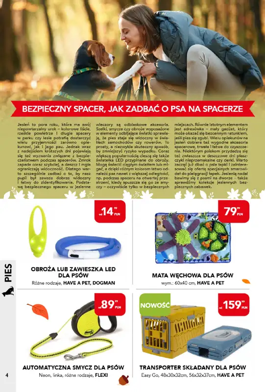 Aquael zoo - gazetka promocyjna Gazetka od piątku 02.10 do soboty 31.10 - strona 4
