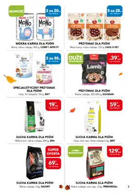 Aquael zoo - gazetka promocyjna Gazetka od piątku 02.10 do soboty 31.10 - strona 5