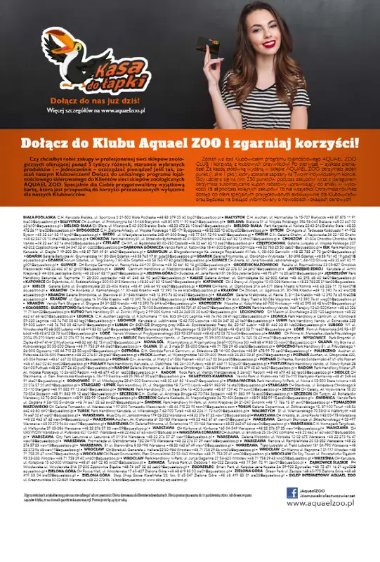 Aquael zoo - gazetka promocyjna Gazetka od piątku 02.10 do soboty 31.10 - strona 15