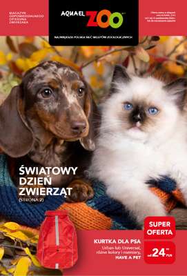 Aquael zoo - gazetka promocyjna Gazetka od piątku 02.10 do soboty 31.10