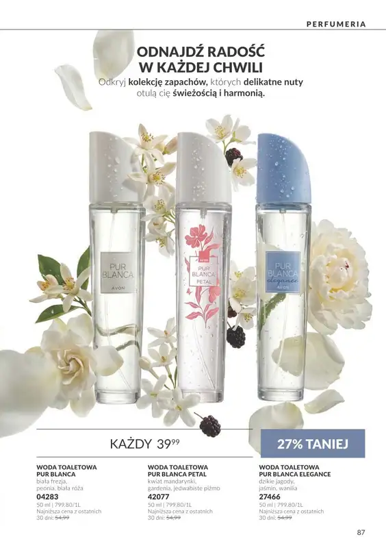 AVON - gazetka promocyjna Katalog Październik 2026 od piątku 02.10 do soboty 31.10 - strona 87