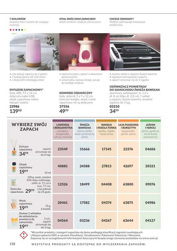 AVON - gazetka promocyjna Katalog Październik 2026 od piątku 02.10 do soboty 31.10 - strona 138
