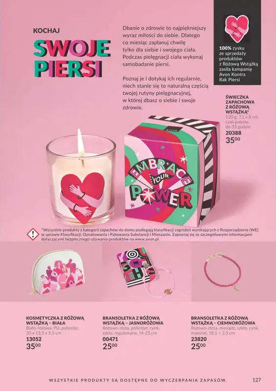 AVON - gazetka promocyjna Katalog Październik 2026 od piątku 02.10 do soboty 31.10 - strona 127