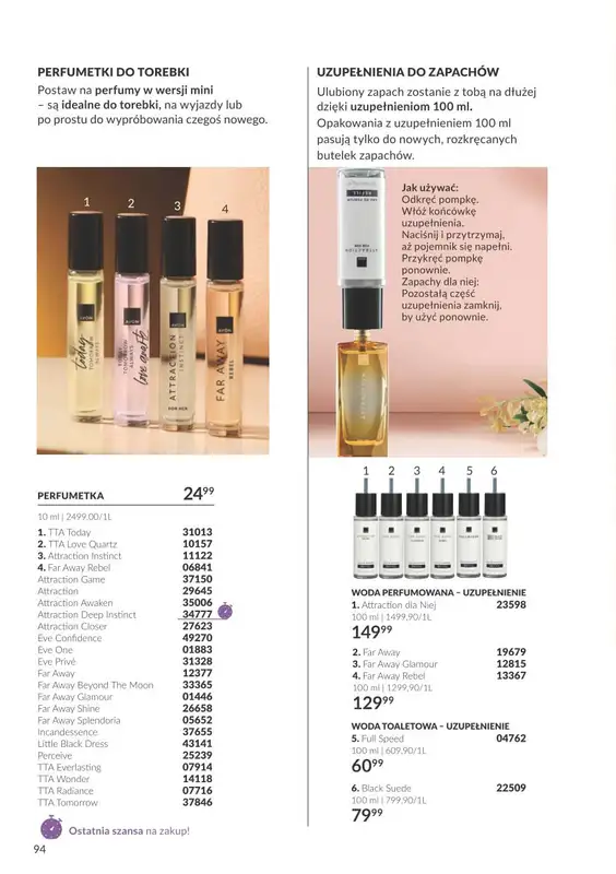 AVON - gazetka promocyjna Katalog Październik 2026 od piątku 02.10 do soboty 31.10 - strona 94