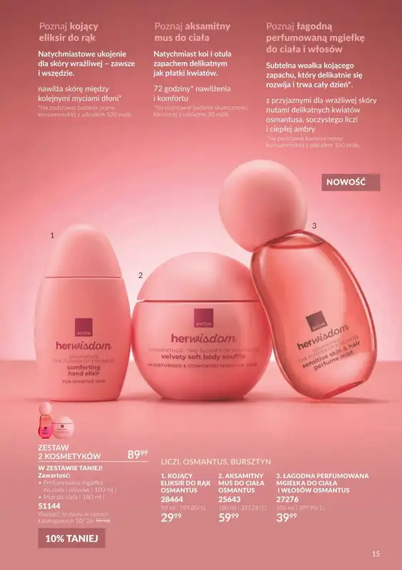 AVON - gazetka promocyjna Katalog Październik 2026 od piątku 02.10 do soboty 31.10 - strona 15