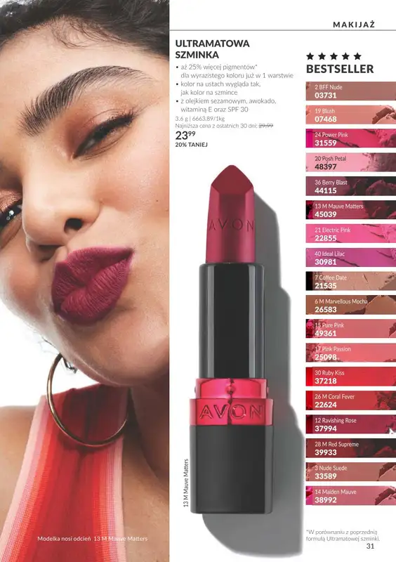 AVON - gazetka promocyjna Katalog Październik 2026 od piątku 02.10 do soboty 31.10 - strona 31