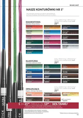 AVON - gazetka promocyjna Katalog Październik 2026 od piątku 02.10 do soboty 31.10 - strona 43