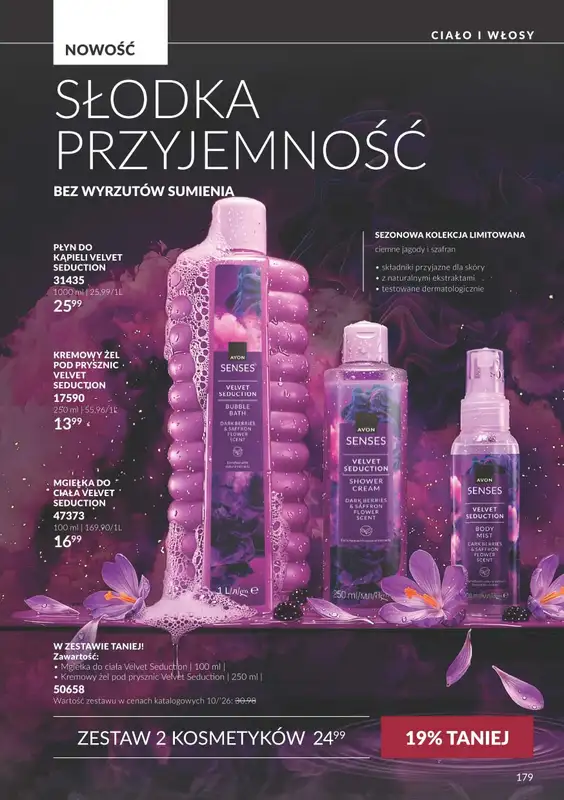 AVON - gazetka promocyjna Katalog Październik 2026 od piątku 02.10 do soboty 31.10 - strona 179