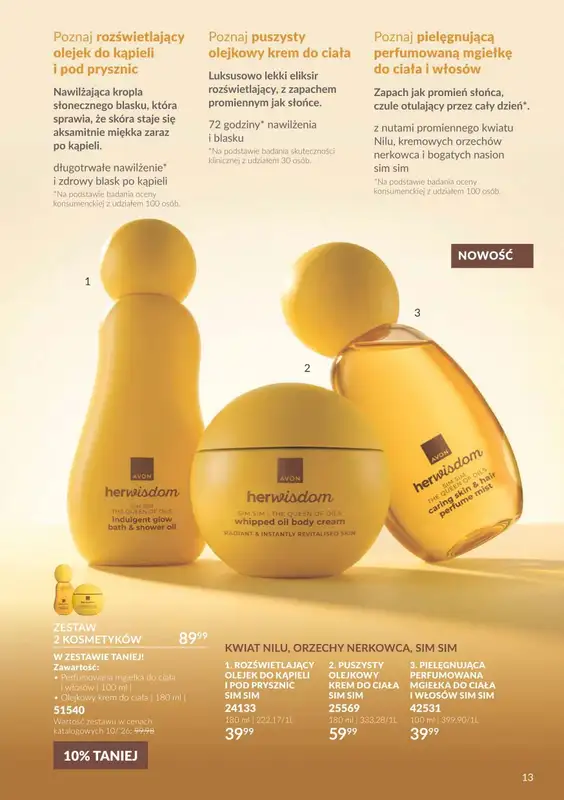 AVON - gazetka promocyjna Katalog Październik 2026 od piątku 02.10 do soboty 31.10 - strona 13
