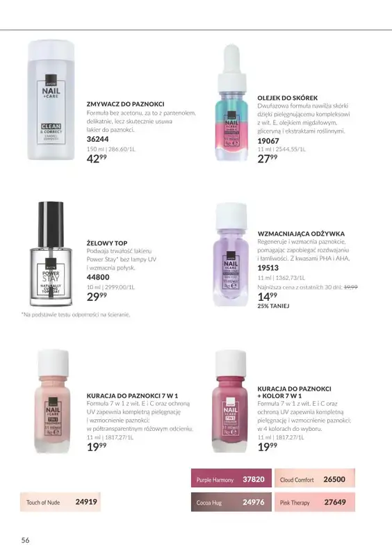AVON - gazetka promocyjna Katalog Październik 2026 od piątku 02.10 do soboty 31.10 - strona 56