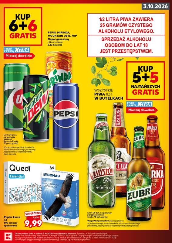 Kaufland - gazetka promocyjna Oferta Kaufland - SUPER SOBOTA od soboty 03.10 do soboty 03.10 - strona 3