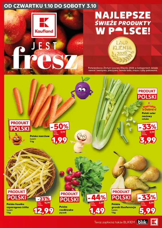 Kaufland - gazetka promocyjna Oferta Kaufland - SUPER SOBOTA od soboty 03.10 do soboty 03.10 - strona 4