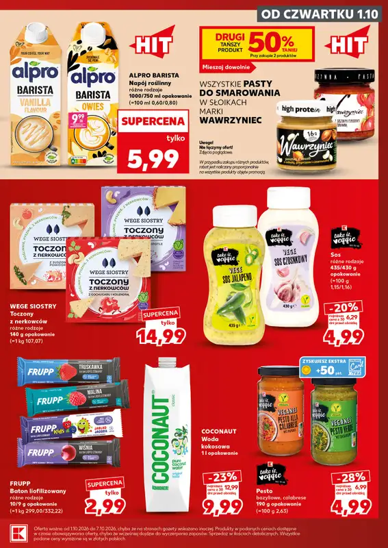 Kaufland - gazetka promocyjna Oferta Kaufland - SUPER SOBOTA od soboty 03.10 do soboty 03.10 - strona 21