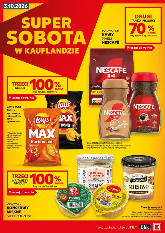 Kaufland - gazetka promocyjna Oferta Kaufland - SUPER SOBOTA od soboty 03.10 do soboty 03.10 - strona 2