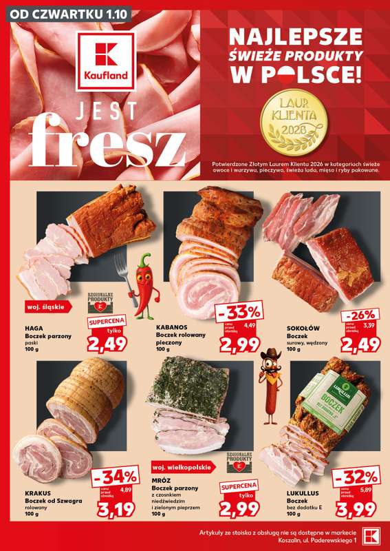 Kaufland - gazetka promocyjna Oferta Kaufland - SUPER SOBOTA od soboty 03.10 do soboty 03.10 - strona 14