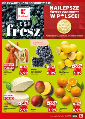 Kaufland - gazetka promocyjna Oferta Kaufland - SUPER SOBOTA od soboty 03.10 do soboty 03.10 - strona 6