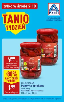 Aldi - gazetka promocyjna Tania ŚRODA w ALDI! od środy 07.10 do środy 07.10 - strona 3