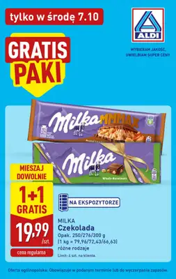 Aldi - gazetka promocyjna Tania ŚRODA w ALDI! od środy 07.10 do środy 07.10 - strona 4