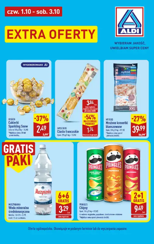Aldi - gazetka promocyjna Extra oferty! Sprawdź! od czwartku 01.10 do soboty 03.10 - strona 4