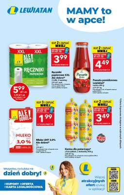 LEWIATAN - gazetka promocyjna Mamy TO w appce od piątku 02.10 do środy 07.10