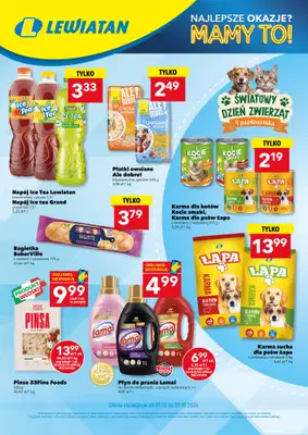 LEWIATAN - gazetka promocyjna MAMY TO w Lewiatanie od piątku 02.10 do środy 07.10