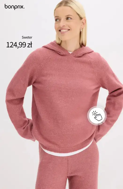 bonprix - gazetka promocyjna SWETRY damskie   - strona 2