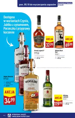Aldi - gazetka promocyjna Świat alkoholi od poniedziałku 05.10 do soboty 31.10 - strona 23
