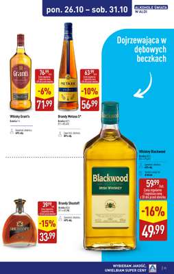 Aldi - gazetka promocyjna Świat alkoholi od poniedziałku 05.10 do soboty 31.10 - strona 12