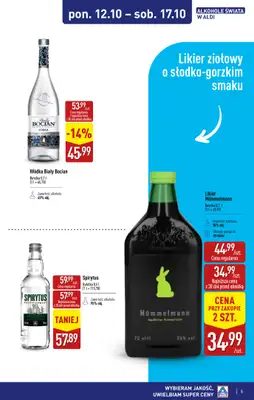 Aldi - gazetka promocyjna Świat alkoholi od poniedziałku 05.10 do soboty 31.10 - strona 6
