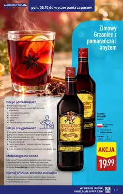 Aldi - gazetka promocyjna Świat alkoholi od poniedziałku 05.10 do soboty 31.10 - strona 18