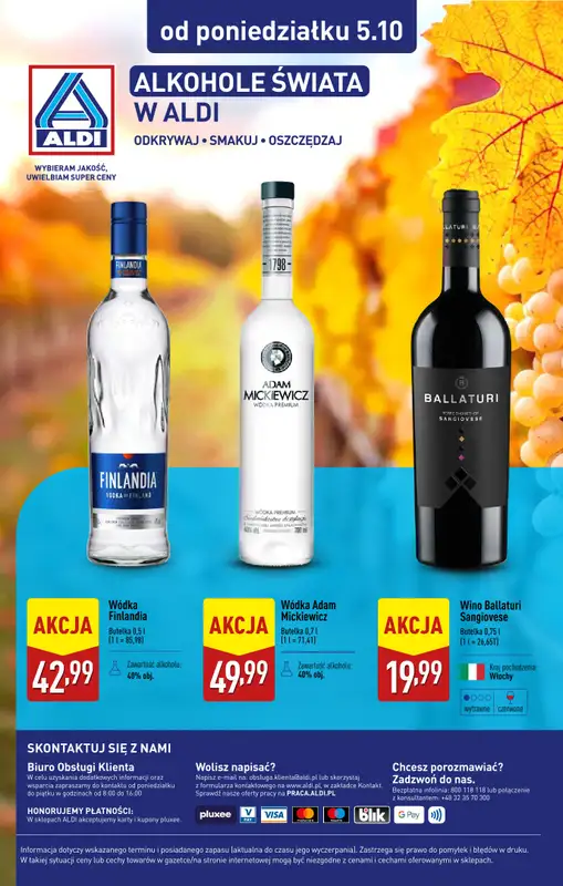 Aldi - gazetka promocyjna Świat alkoholi od poniedziałku 05.10 do soboty 31.10 - strona 28