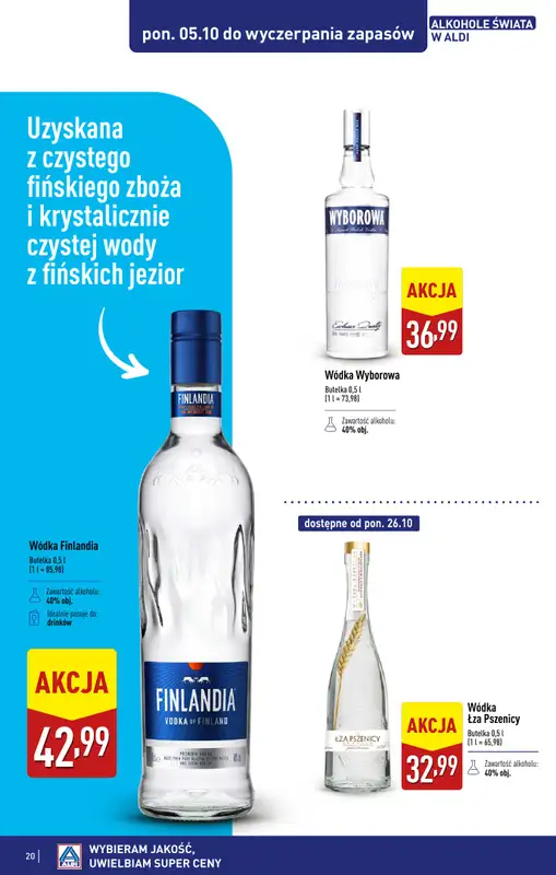 Aldi - gazetka promocyjna Świat alkoholi od poniedziałku 05.10 do soboty 31.10 - strona 21