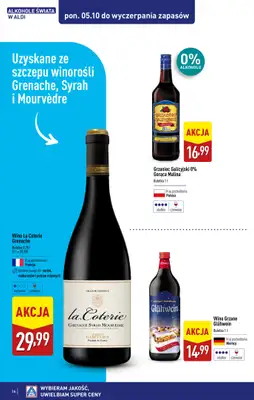 Aldi - gazetka promocyjna Świat alkoholi od poniedziałku 05.10 do soboty 31.10 - strona 17