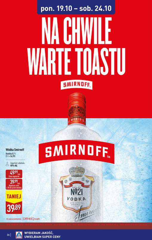 Aldi - gazetka promocyjna Świat alkoholi od poniedziałku 05.10 do soboty 31.10 - strona 27