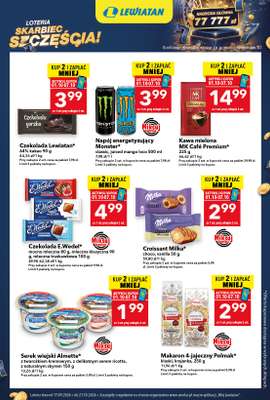 LEWIATAN - gazetka promocyjna Loteria Skarbiec Szczęścia od piątku 02.10 do środy 07.10