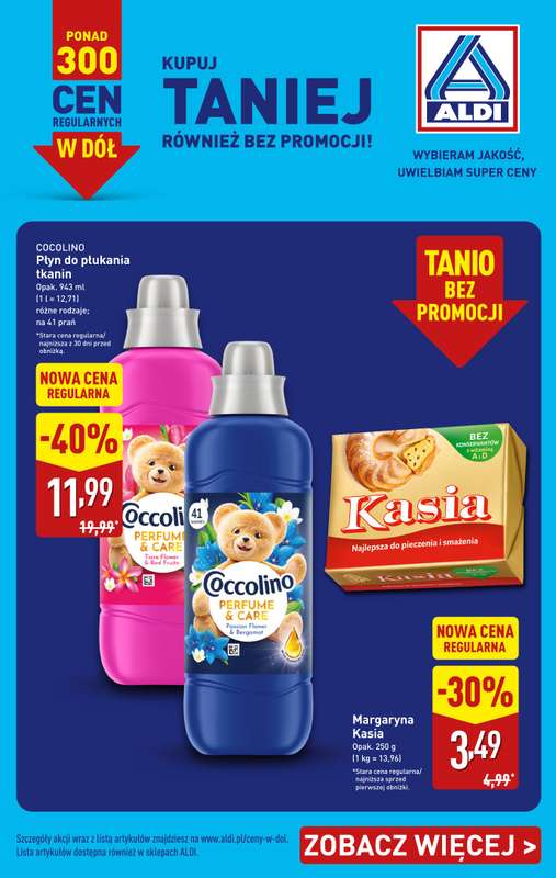 Aldi - gazetka promocyjna Stała obniżka cen! od poniedziałku 05.10 do soboty 10.10