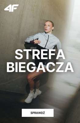 4F - gazetka promocyjna Strefa biegacza od niedzieli 04.10 