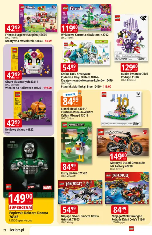 Leclerc - gazetka promocyjna Oferta E.Leclerc od wtorku 06.10 do soboty 17.10 - strona 22