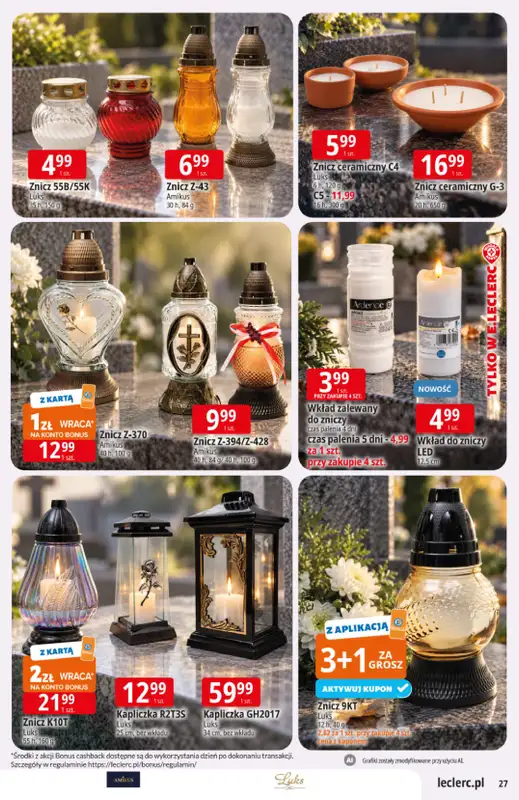 Leclerc - gazetka promocyjna Oferta E.Leclerc od wtorku 06.10 do soboty 17.10 - strona 27